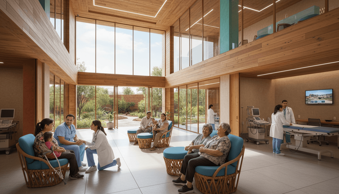 Centro de salud en Zacatecas